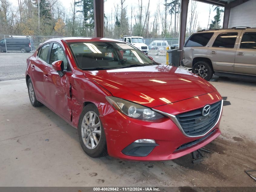 2014 Mazda Mazda3 I Touring VIN: JM1BM1V71E1106239 Lot: 40829842