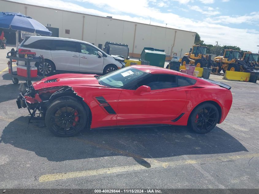 2019 Chevrolet Corvette Grand Sport VIN: 1G1YW2D75K5105698 Lot: 40829844