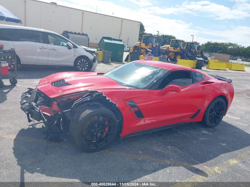 2019 Chevrolet Corvette Grand Sport VIN: 1G1YW2D75K5105698 Lot: 40829844