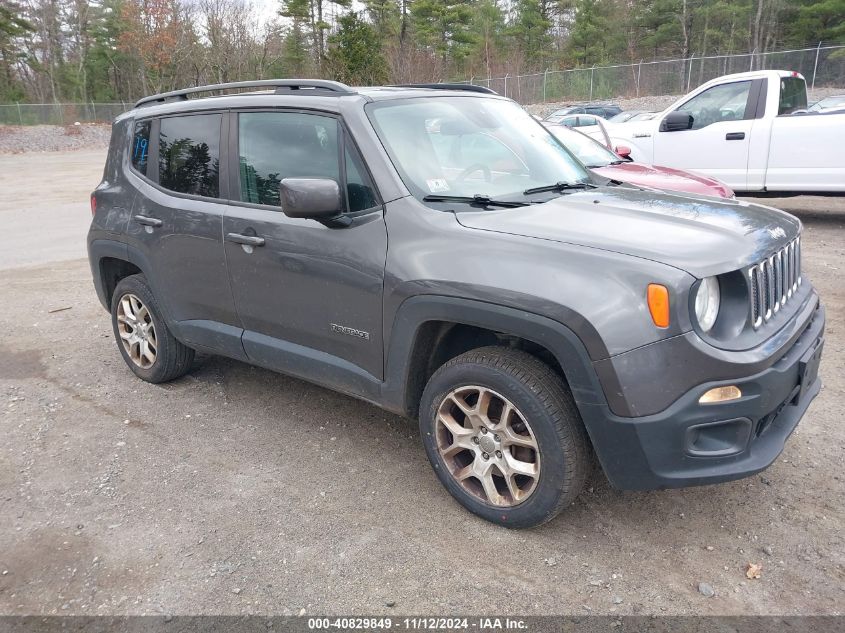 2017 Jeep Renegade Latitude 4X4 VIN: ZACCJBBB4HPG02443 Lot: 40829849