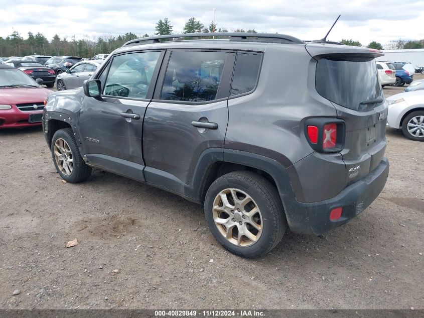 2017 Jeep Renegade Latitude 4X4 VIN: ZACCJBBB4HPG02443 Lot: 40829849