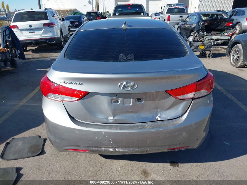 2011 Hyundai Elantra Gls (Ulsan Plant) VIN: KMHDH4AE8BU153700 Lot: 40829856