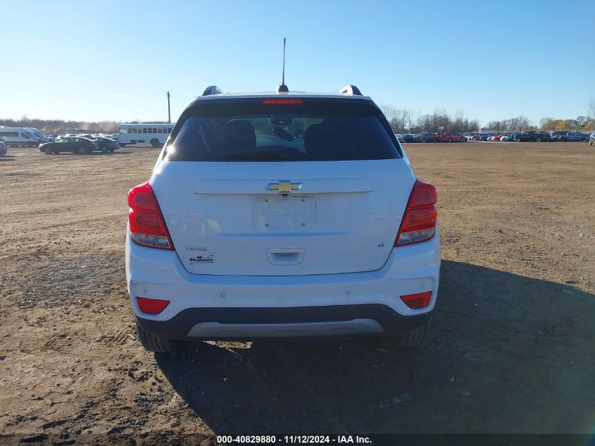 2017 Chevrolet Trax Lt VIN: 3GNCJLSB1HL288823 Lot: 40829880