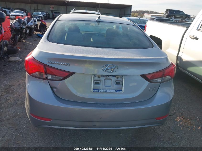 2015 Hyundai Elantra Se VIN: 5NPDH4AE6FH619984 Lot: 40829881