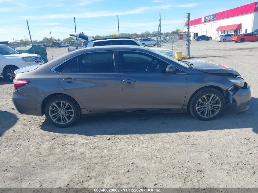 2017 Toyota Camry Se VIN: 4T1BF1FKXHU661525 Lot: 40829882