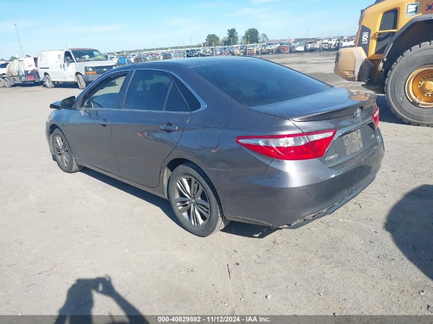 2017 Toyota Camry Se VIN: 4T1BF1FKXHU661525 Lot: 40829882