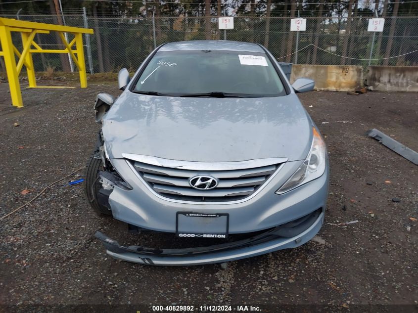 2014 HYUNDAI SONATA GLS - 5NPEB4AC7EH862612