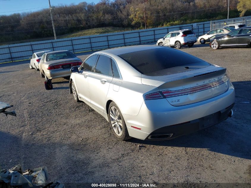 VIN 3LN6L2GK7ER807557 2014 LINCOLN MKZ no.3