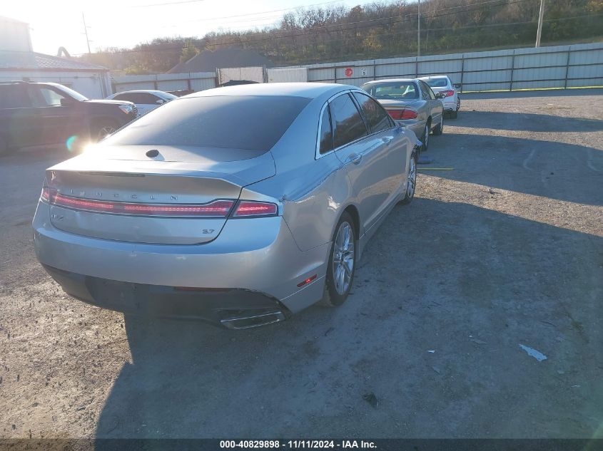 VIN 3LN6L2GK7ER807557 2014 LINCOLN MKZ no.4