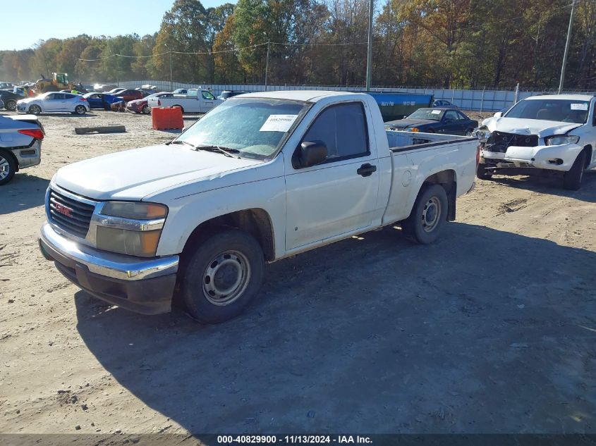 2006 GMC Canyon Work Truck VIN: 1GTCS148768166779 Lot: 40829900