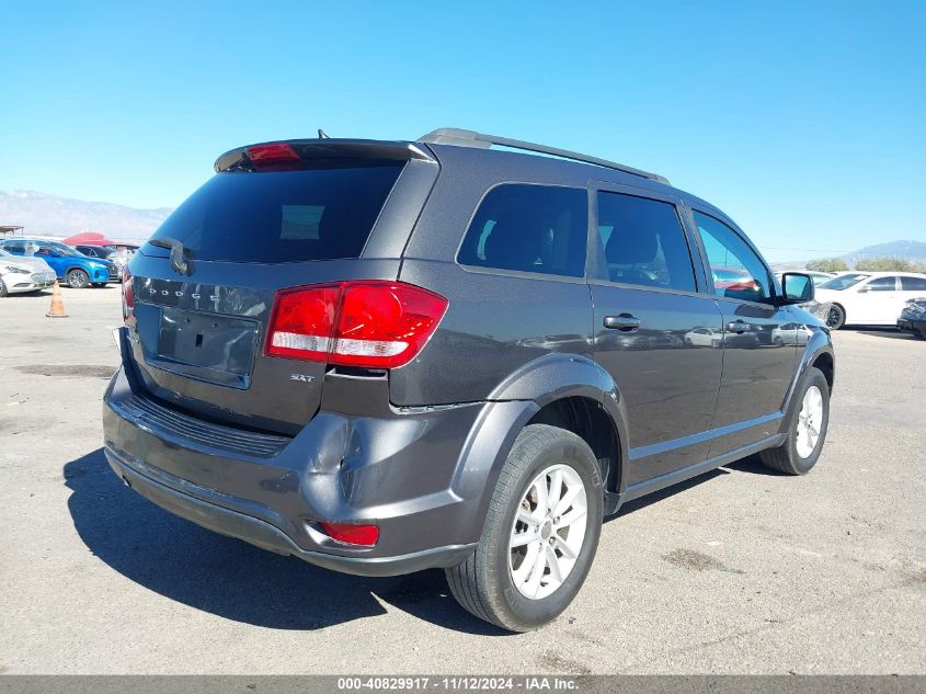 2016 Dodge Journey Sxt VIN: 3C4PDCBBXGT191457 Lot: 40829917