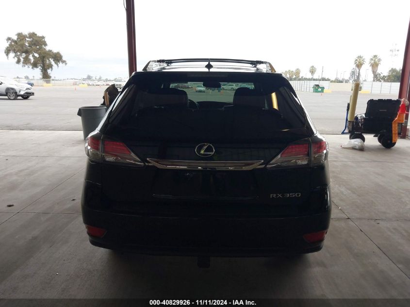 2013 Lexus Rx 350 VIN: 2T2BK1BA1DC169319 Lot: 40829926