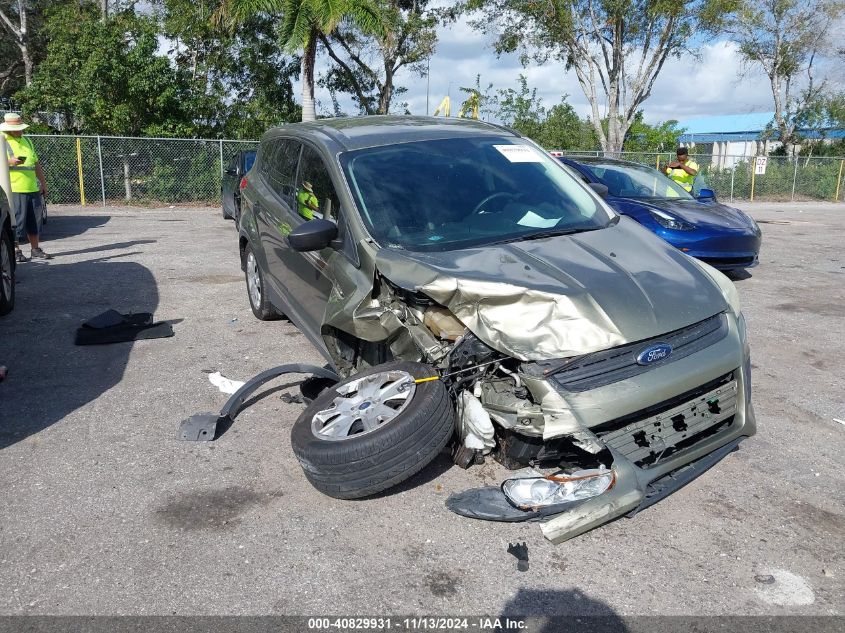 2014 Ford Escape S VIN: 1FMCU0F74EUB19834 Lot: 40829931