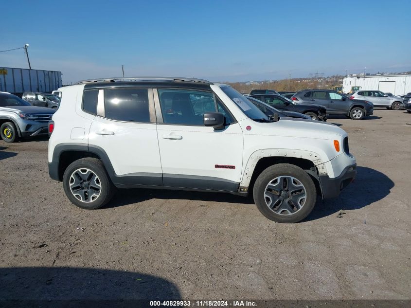 2015 Jeep Renegade Trailhawk VIN: ZACCJBCT0FPB69736 Lot: 40829933