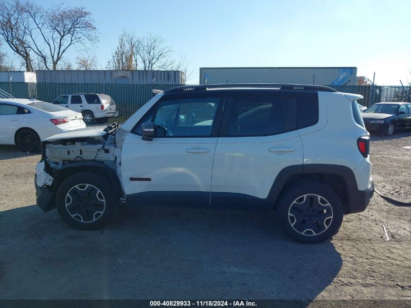 2015 Jeep Renegade Trailhawk VIN: ZACCJBCT0FPB69736 Lot: 40829933