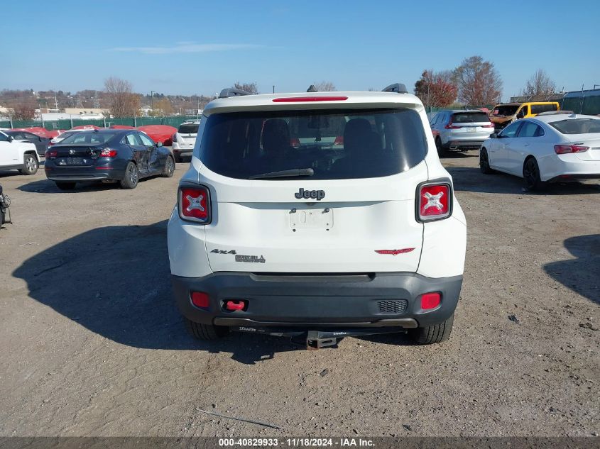 2015 Jeep Renegade Trailhawk VIN: ZACCJBCT0FPB69736 Lot: 40829933