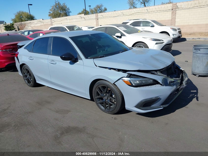 2022 HONDA CIVIC  (VIN: 2HGFE2F52NH593939)