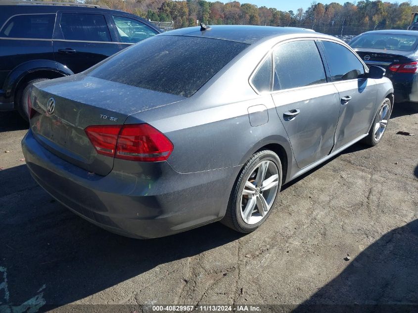 VIN 1VWBN7A3XEC117499 2014 Volkswagen Passat, 2.0L... no.4