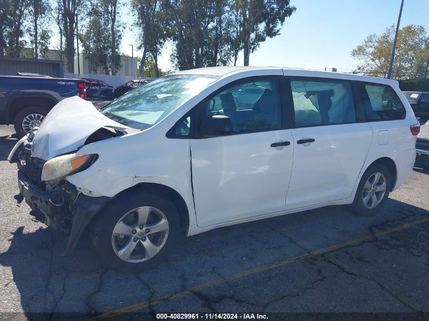 2017 Toyota Sienna L 7 Passenger VIN: 5TDZZ3DC3HS870546 Lot: 40829961