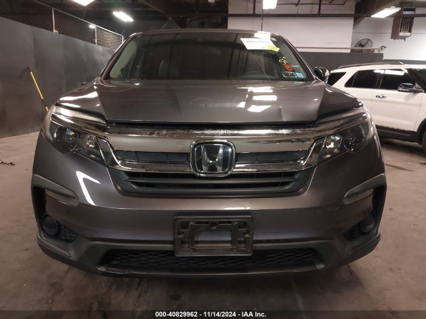 2019 Honda Pilot Lx VIN: 5FNYF6H13KB089486 Lot: 40829962