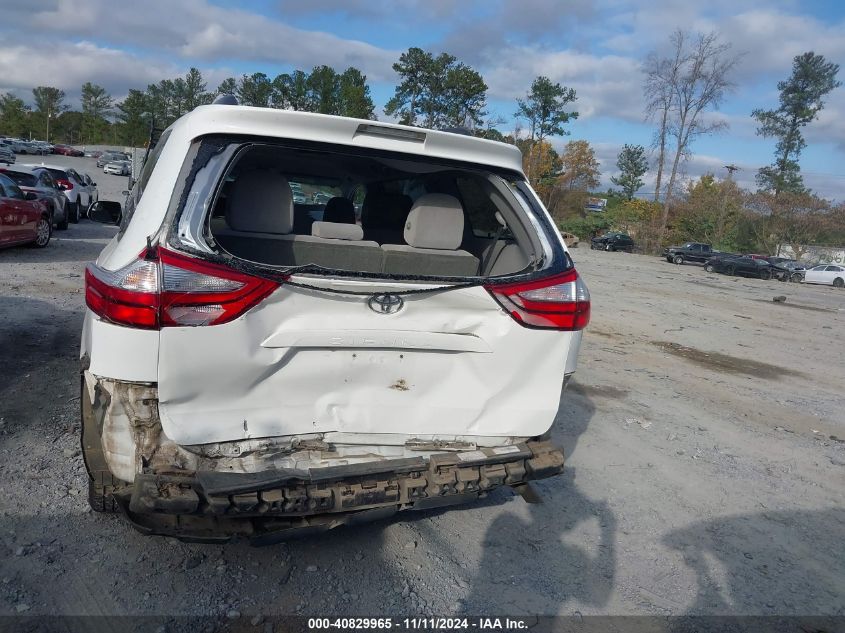 2015 Toyota Sienna Le 8 Passenger VIN: 5TDKK3DC8FS583352 Lot: 40829965