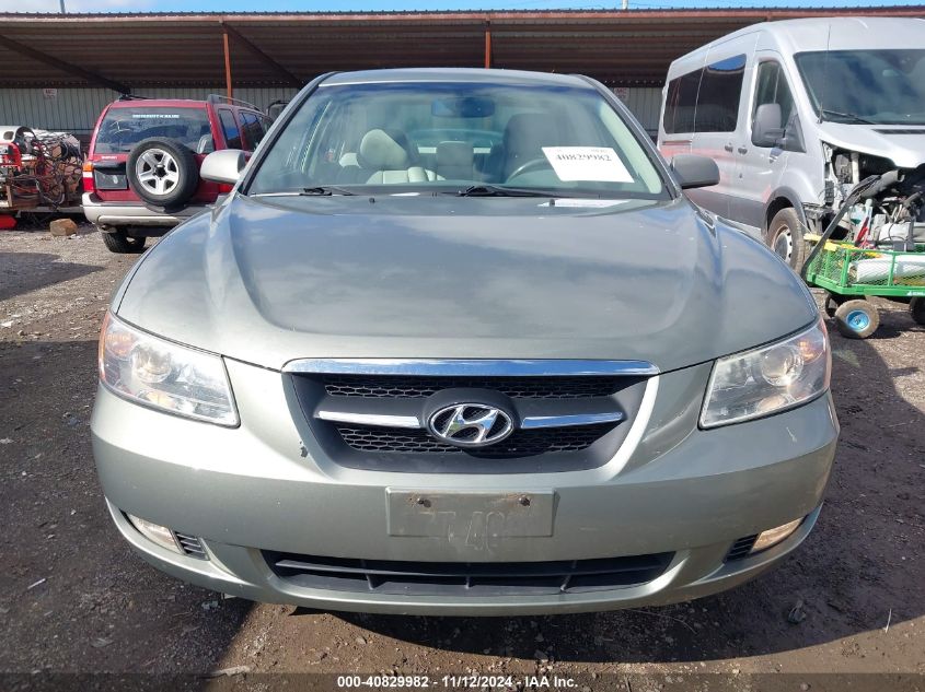 2008 Hyundai Sonata Limited V6/Se V6 VIN: 5NPEU46F28H317614 Lot: 40829982