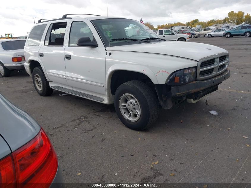 2002 Dodge Durango Slt VIN: 1B4HS48Z32F202965 Lot: 40830000