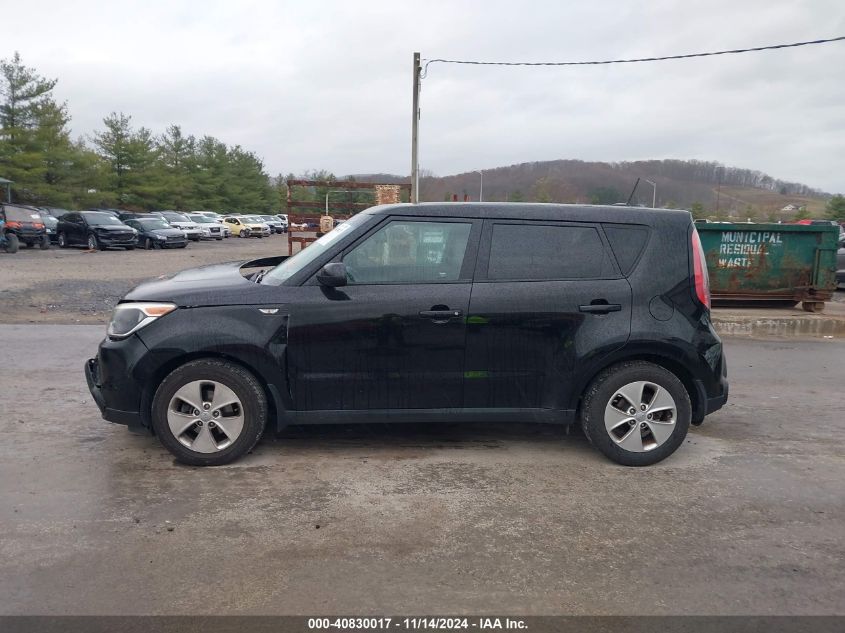 2014 Kia Soul VIN: KNDJN2A29E7744647 Lot: 40830017