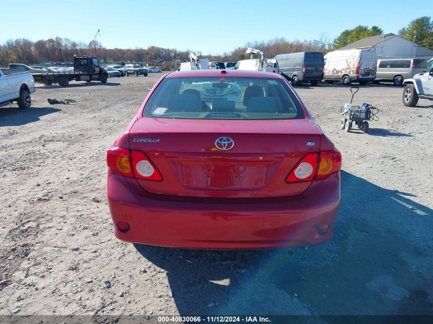 2010 Toyota Corolla Le VIN: 1NXBU4EE1AZ287458 Lot: 40830066