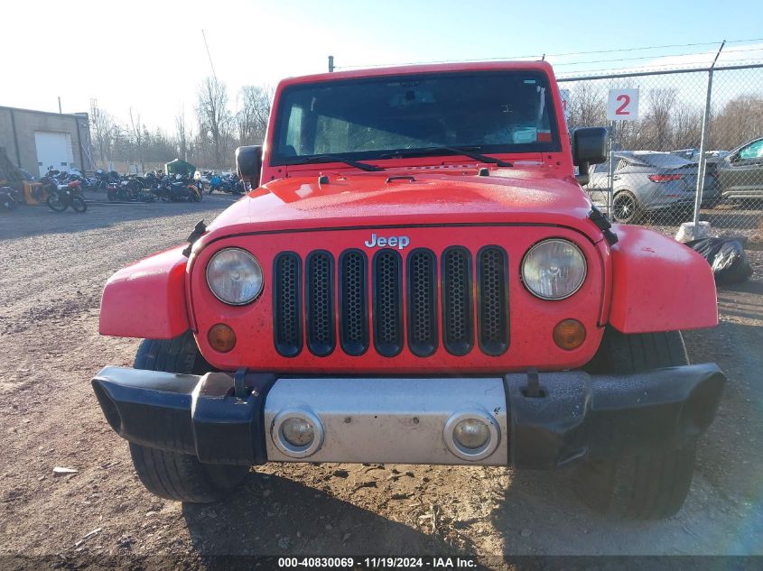 2013 Jeep Wrangler Unlimited Sahara VIN: 1C4BJWEG8DL665585 Lot: 40830069