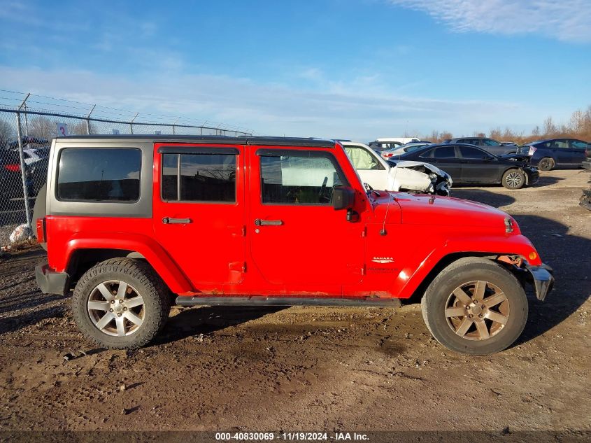 2013 Jeep Wrangler Unlimited Sahara VIN: 1C4BJWEG8DL665585 Lot: 40830069