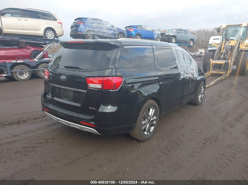 Vin: kndme5c1xf6038409, lot: 41319710, kia sedona sx luxury 20154