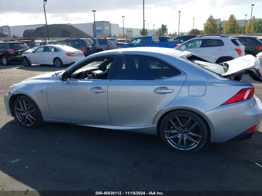 2014 Lexus Is 350 VIN: JTHBE1D22E5000604 Lot: 40830112