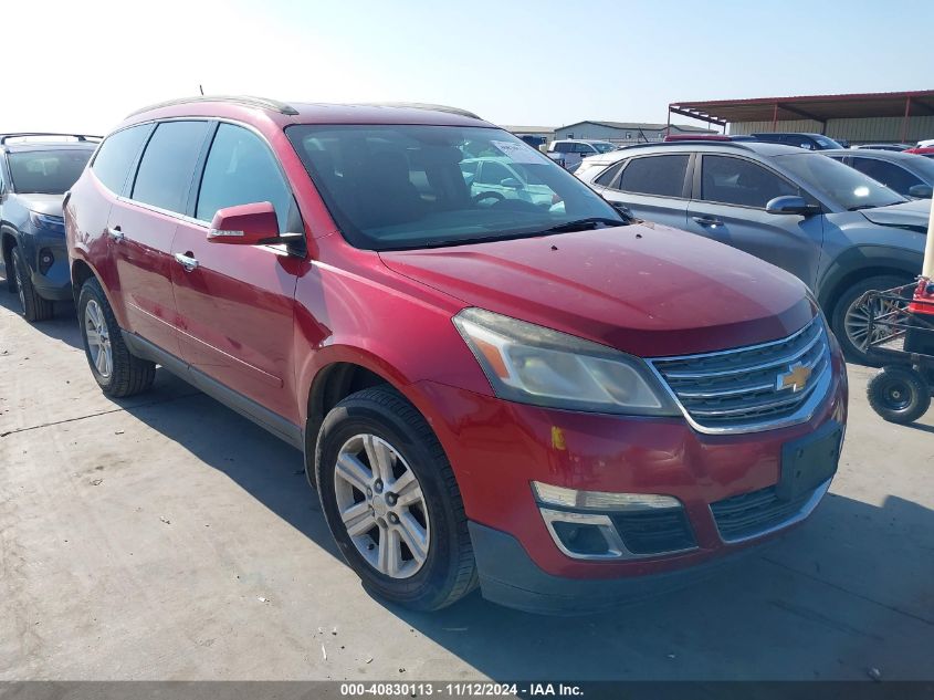 VIN 1GNKRGKD2DJ110370 2013 Chevrolet Traverse, 1LT no.1