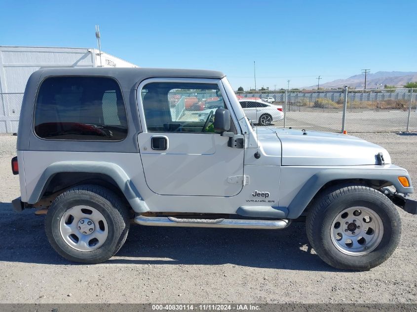 2006 Jeep Wrangler Se VIN: 1J4FA29106P756081 Lot: 40830114