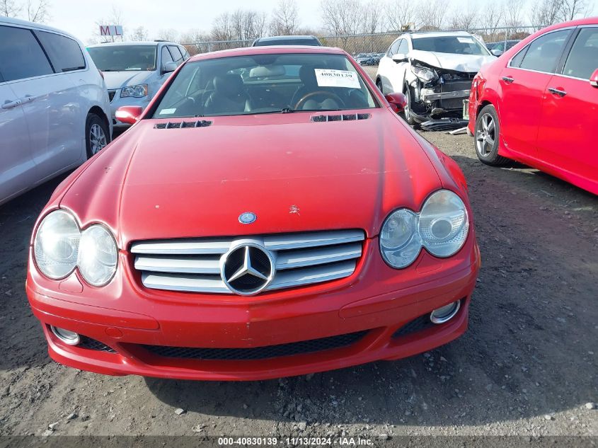 2007 Mercedes-Benz Sl 550 VIN: WDBSK71F47F126138 Lot: 40830139