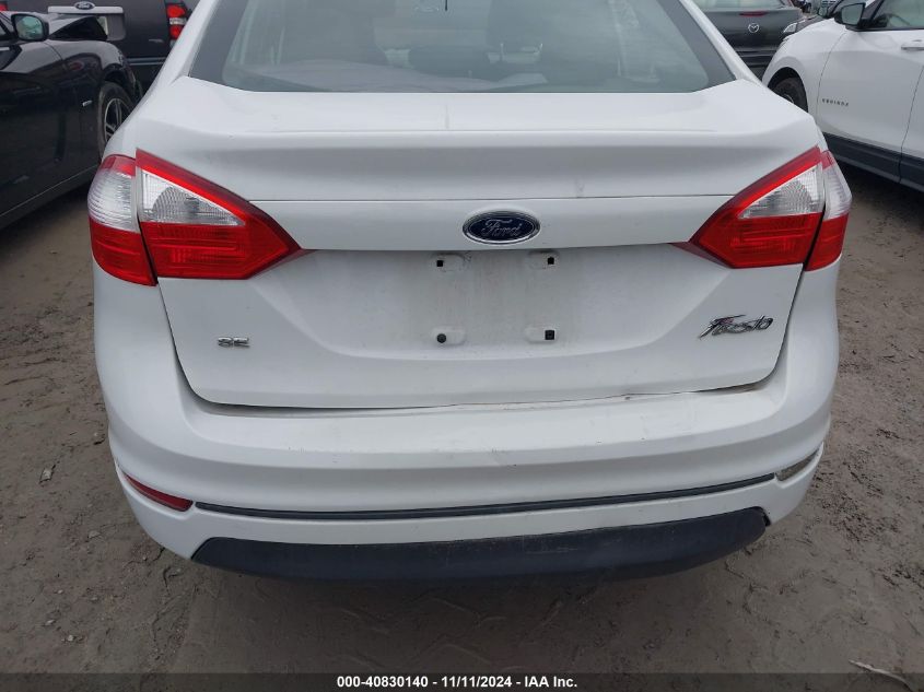 2014 Ford Fiesta Se VIN: 3FADP4BJ2EM240316 Lot: 40830140