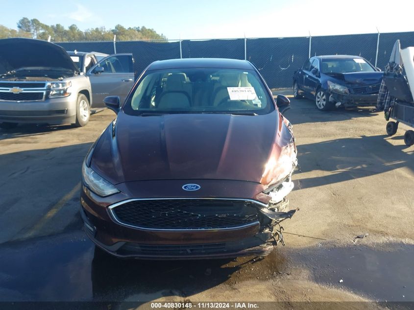 2019 Ford Fusion Se VIN: 3FA6P0HD7KR162567 Lot: 40830148