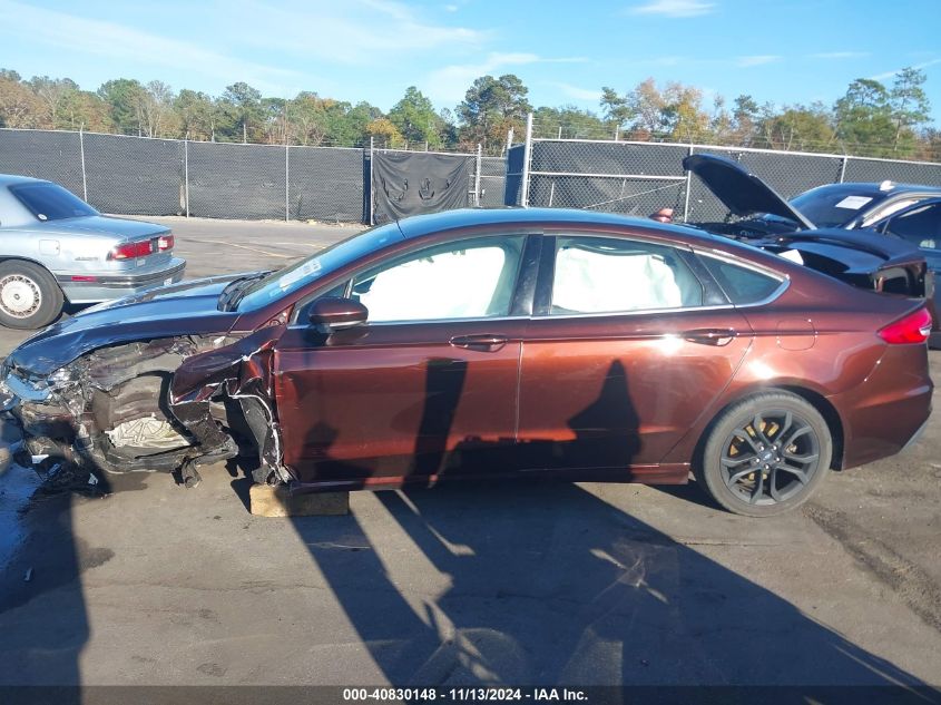 2019 FORD FUSION SE - 3FA6P0HD7KR162567