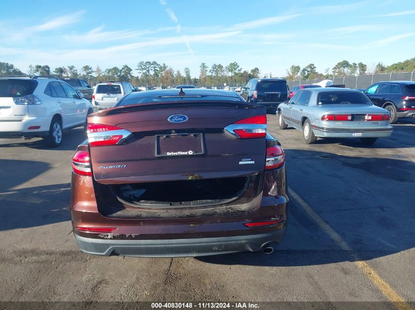 2019 FORD FUSION SE - 3FA6P0HD7KR162567