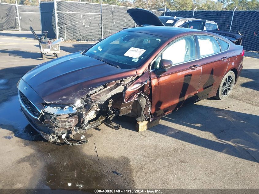 VIN 3FA6P0HD7KR162567 2019 Ford Fusion, SE no.2