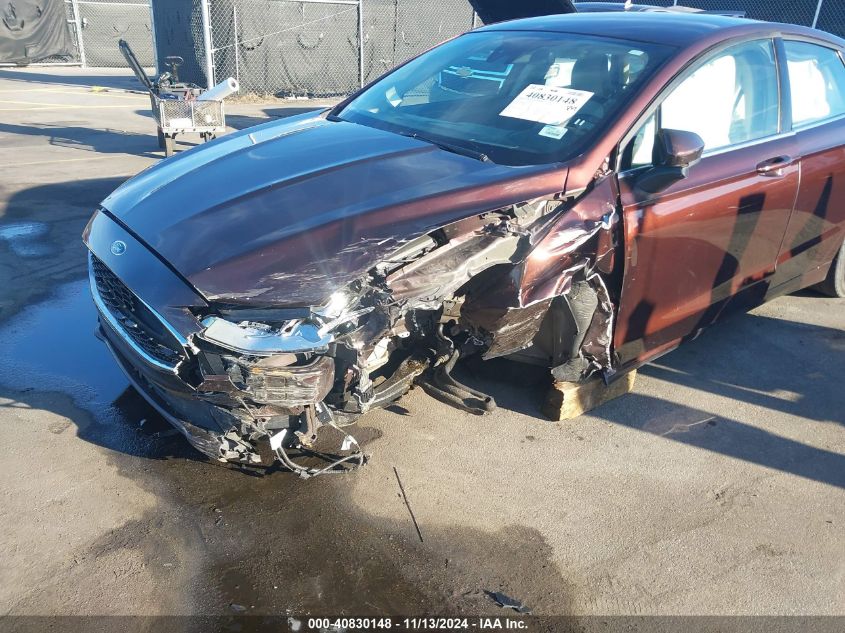 2019 Ford Fusion Se VIN: 3FA6P0HD7KR162567 Lot: 40830148