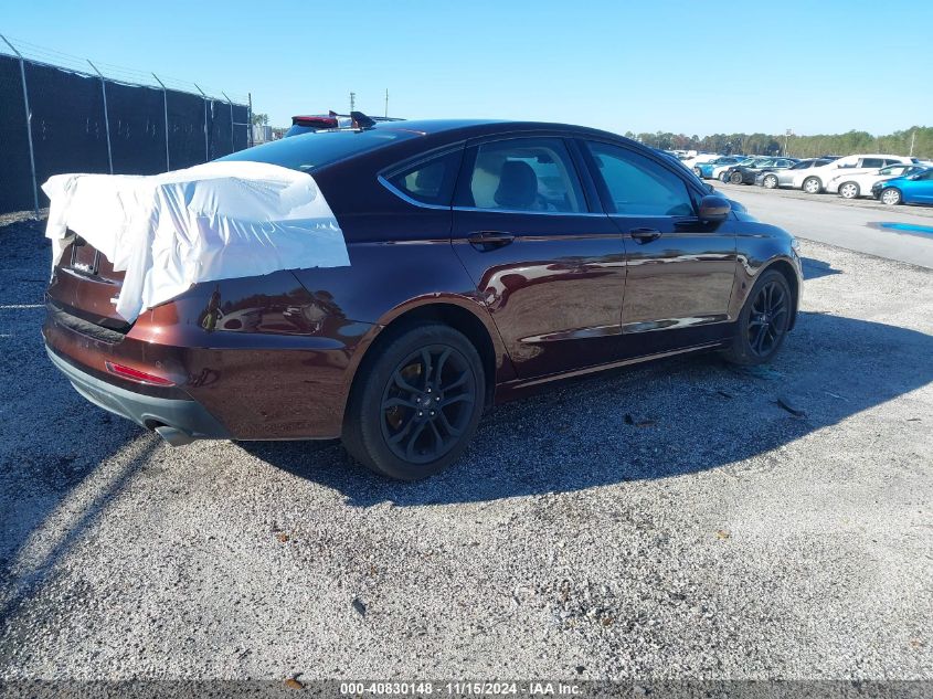 VIN 3FA6P0HD7KR162567 2019 Ford Fusion, SE no.4