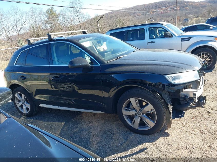 2019 Audi Q5 45 Premium VIN: WA1BNAFY0K2078812 Lot: 40830156