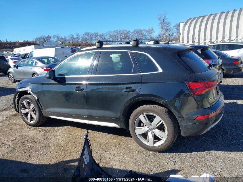 2019 Audi Q5 45 Premium VIN: WA1BNAFY0K2078812 Lot: 40830156