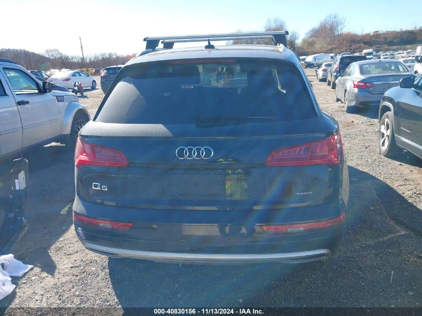 2019 Audi Q5 45 Premium VIN: WA1BNAFY0K2078812 Lot: 40830156