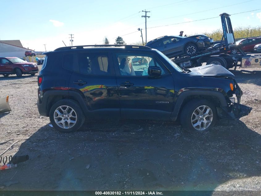 2017 Jeep Renegade Latitude 4X4 VIN: ZACCJBBB6HPE46891 Lot: 40830182