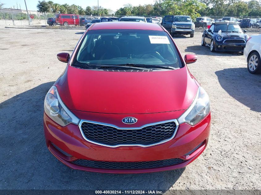 2014 Kia Forte Lx VIN: KNAFX4A6XES18440 Lot: 40830214