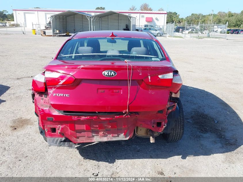 2014 Kia Forte Lx VIN: KNAFX4A6XES18440 Lot: 40830214