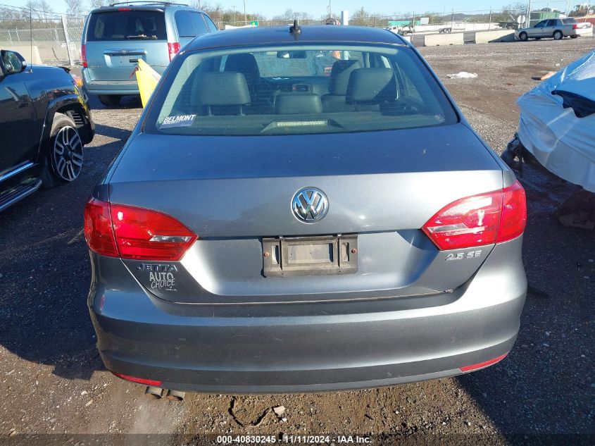 2013 Volkswagen Jetta Se W/Convenience/Sunroof VIN: 3VWDP7AJ3DM353314 Lot: 40830245